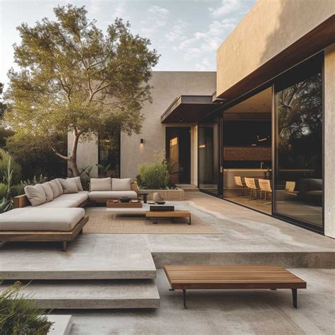 21+ Simple Yet Elegant Concrete Slab Patio Ideas for a Timeless Look ...