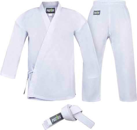 POZTEV Karate Uniform for Kids & Adults Lightweight Student India | Ubuy