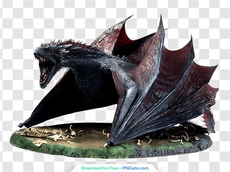 Drogon Roaring Fiercely from Game of Thrones Free PNG - PNGate