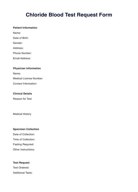 What Is A Cl Blood Test at Robert Churchill blog