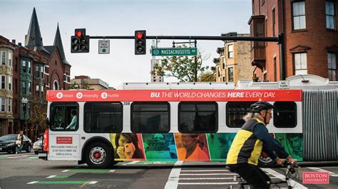 Download Boston University Liveried Bus Wallpaper | Wallpapers.com