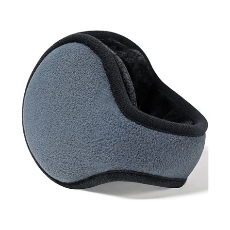 Unisex Foldable Ear Warmers Polar Fleece/kints Winter EarMuffs Plush ...