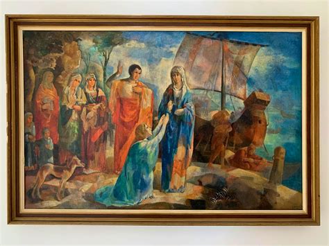 Jaap Mes - Les Adieux de Ste Paule Romaine Verkocht | Kunstveiling.nl