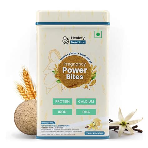 Buy Healofy Pregnancy Power Bites For Baby's Brain | Doctor-Recommended ...