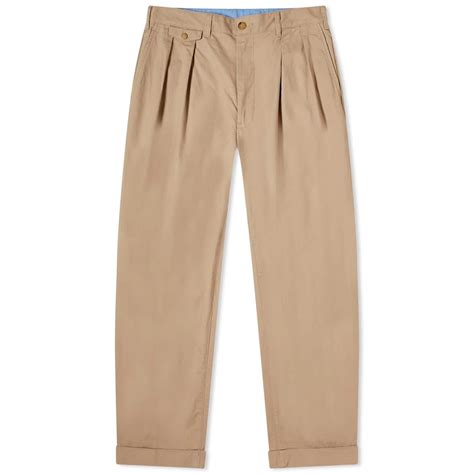 BEAMS PLUS Beams Plus 2 Pleat Chino - Pants - BeyondStyle