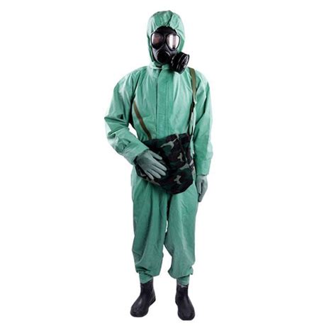 Многоразовый комбинезон химической защиты в чемодане. Костюм с сапогами ...