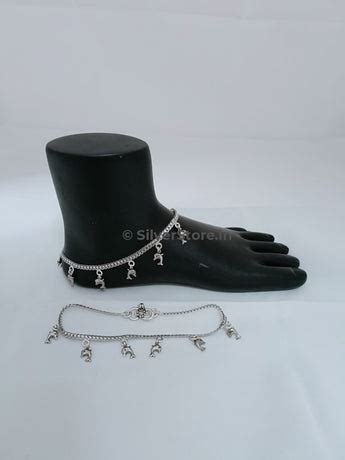 Silver Anklets / Payal – SilverStore.in
