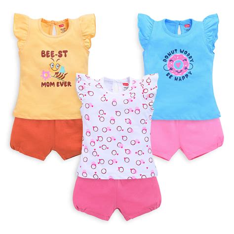 Buy Baby Girl Co-Sets Online – Cotton Top & Bottom Sets for Newborns ...