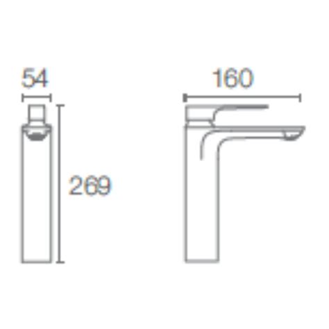 Kohler Table Mounted Tall Boy Basin Mixer Aleo Plus K-72337IN-4ND-CP ...
