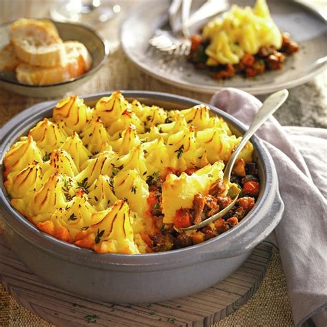 Pastel de patata y ternera guisada