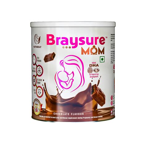Braysure Mom Chocolate Flavour 200g - Cureka - Online Health Care ...