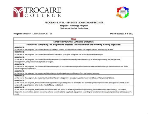 Surgical Technology Program 的图像结果