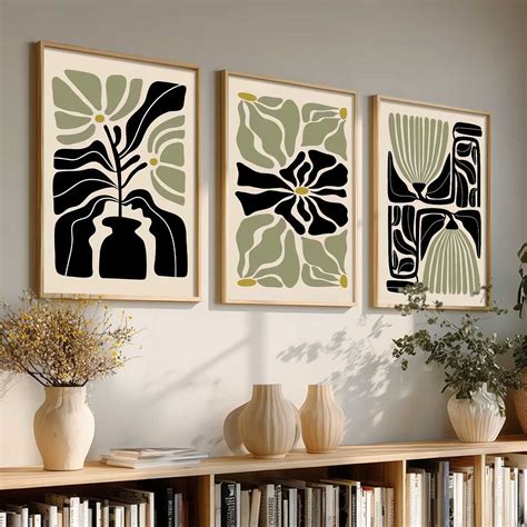 Boho Wall Art Paintings for Living Room Bedroom – Kotart