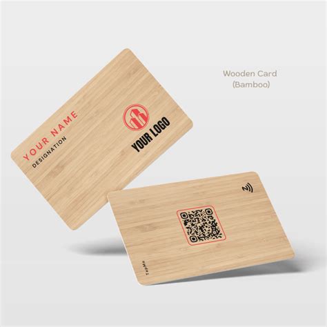 Bamboo Wood NFC Business Card | TapMo Card – TapMo India Pvt. Ltd.