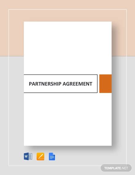 General Partnership Agreement Example 的图像结果
