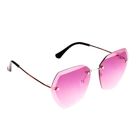 Jubleelens Rimless Sunglasses - Minimalist Chic with UV Protection for