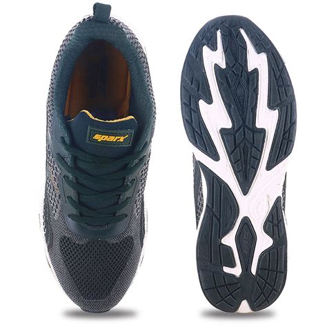 Sparx Green Gold Athleisure Shoes for Men SM-1085 – Relaxo Footwears ...
