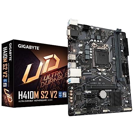 Amazon.in: Buy Gigabyte H410M S2 V2 Intel Ultra Durable Motherboard ...