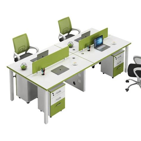 职员办公桌椅组合工作位四六人位屏风工位员工电脑桌办公桌子卡位-淘宝网