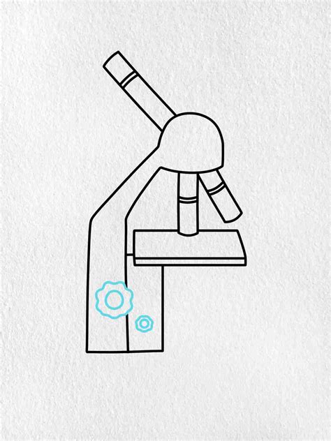 Image result for How to Draw a Microscope