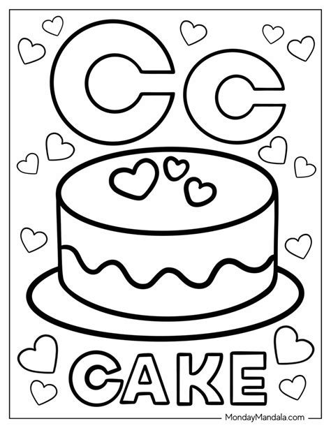 Letter C Coloring Sheet