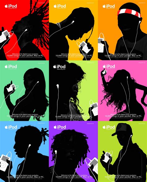 Apple Silhouette Ads