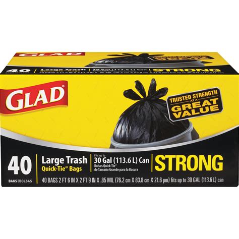 Glad 30 Gallon Trash Bags - Cool Product Recommendations, Special ...