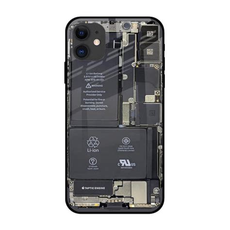 Skeleton Inside iPhone 12 Glass Back Cover - Flat 35% Off On iPhone 12 ...