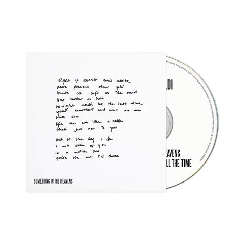 Something In The Heavens (Lyrics CD) - Lewis Capaldi