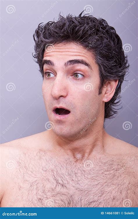 Shocked or Surprised Facial Expression Stock Image - Image of emotion ...