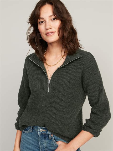 Rib King Quarter Zip Old Navy at Gail Pagano blog