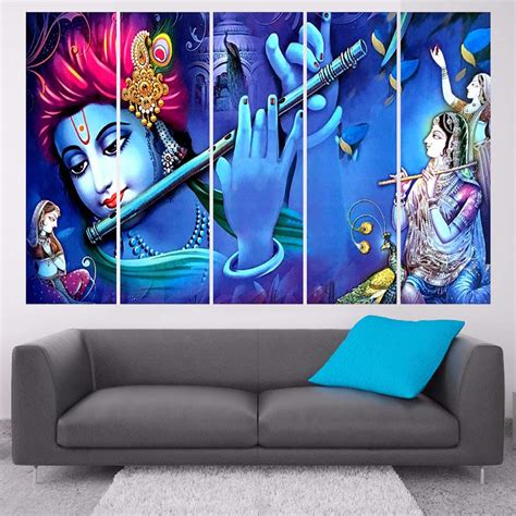 Hardik Art N Frames Wood Abstract Wall Painting, Large : Amazon.in ...