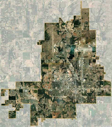 Map of Stillwater city, Oklahoma - Thong Thai Real