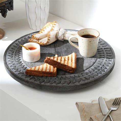 Rotating Serving Platter – Designer Library