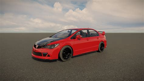 Honda Civic Type R 2008 - 3D Model by AlphaGroup