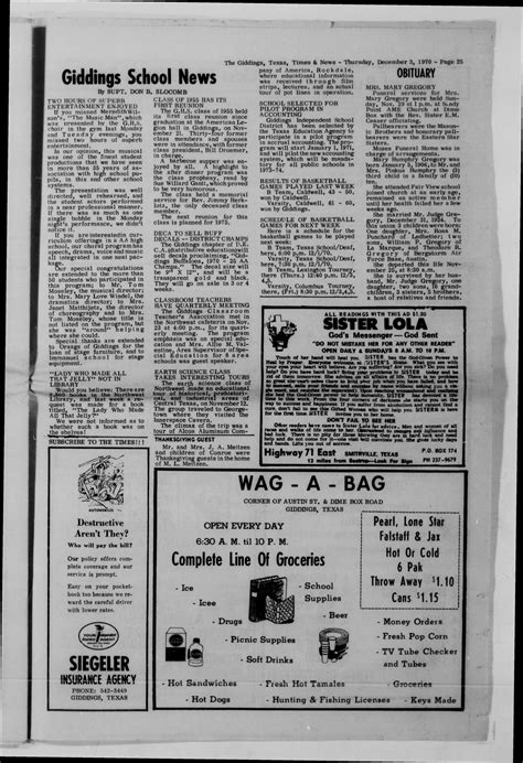 The Giddings Times & News (Giddings, Tex.), Vol. 81, No. 20, Ed. 1 ...