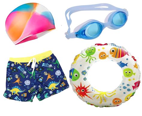 LEBAMI Boy Swimming Kit with 1 Swimming Shorts | Costume | Trunk ...