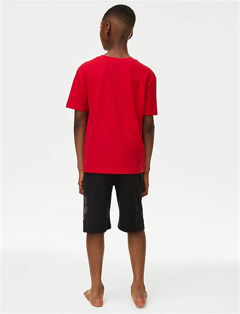 Buy NBA Pure Cotton Chicago Bulls Pyjamas (6-16 Yrs) at Marks & Spencer