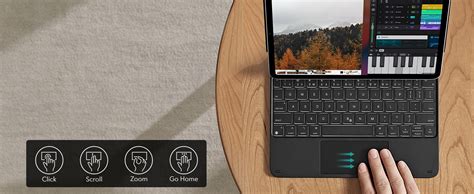 ESR iPad 11th(A16, 2025)/10th Gen Case with Keyboard, Magic Keyboard ...