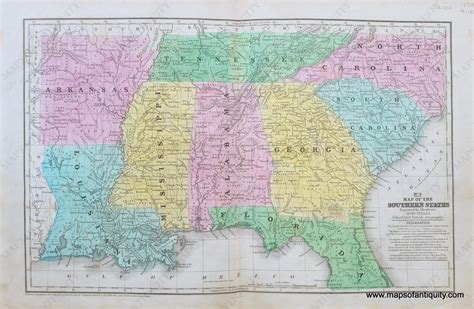 Southern States Map With Cities The South | Definition, States, Map,