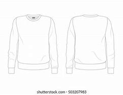 Image result for Crew Neck Sweatshirt Drawing