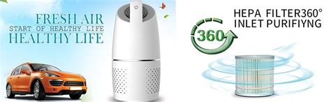 NEXTVIEW NVKJ008F-K05A CADR of 8 m3/h High Efficiency Car Air Purifier ...