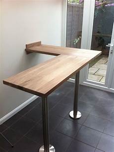Diy Table L By Mcelhinney by Walnut L Shaped Breakfast Bar Kitchen Bar Table Kitchen Diy Table L By Mcelhinney