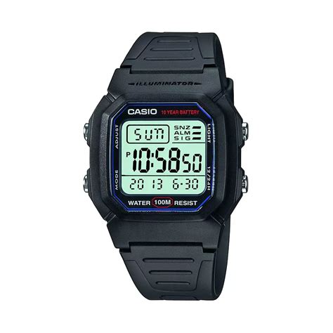 Casio Men's Classic Digital Chronograph Watch - W800H-1AV