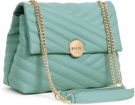 EXOTIC stich quilted sling bag - Price History