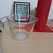Buy Pyrex Prepware 1-Quart Measuring Cup, Clear with Red Measurements ...