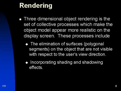 Rendering Computer Graphics 的图像结果