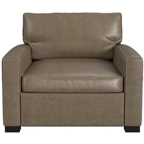 Bassett Wilson 3904-12B Causal Accent Chair with Track Arms | Wayside ...