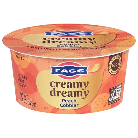 Amazon.com: FAGE Creamy Dreamy Peach Cobbler : Grocery & Gourmet Food
