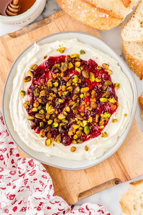 East Cranberry Whipped Feta Dip